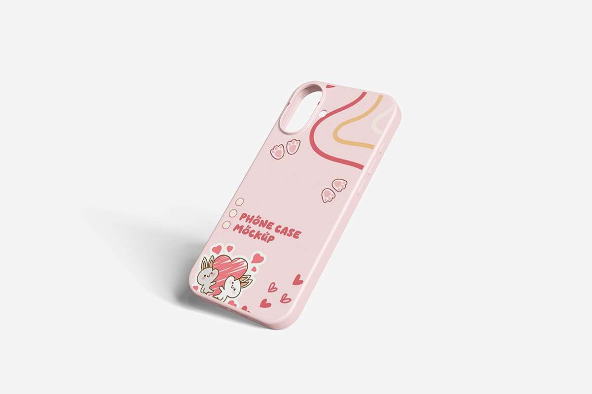 iPhone 16 Case Mockup, an iPhone Mockup by Indah (Photo 3 of 6)