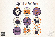 Spooky Coquette Ghost Halloween Png, an Illustration by Libby Wishes (Thumbnail 1 of 6)