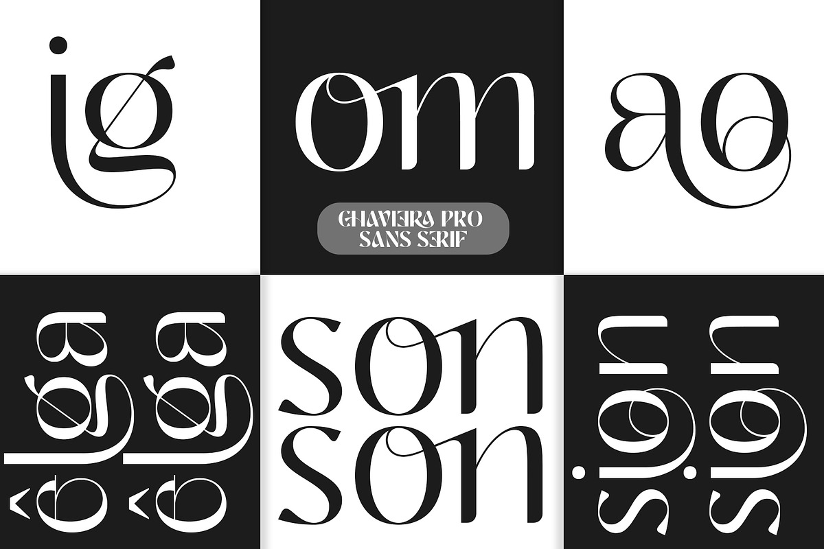 Chaviera Pro Family, a Sans Serif Font by INKSUN™ (Photo 10 of 12)