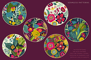 Bright Blossom Vector Collection, a Pattern Graphic by Molly art (Thumbnail 6 of 14)