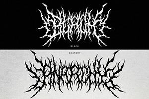 Mad Revenge Metal Font