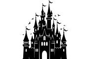 Fantasy Castle Silhouette, an Object Graphic by Creativeshirt (Thumbnail 6 of 20)