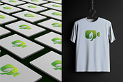 Gradient Modern Eco Camera Logo, a Branding & Logo Template by Artnivora.Std (Thumbnail 4 of 5)
