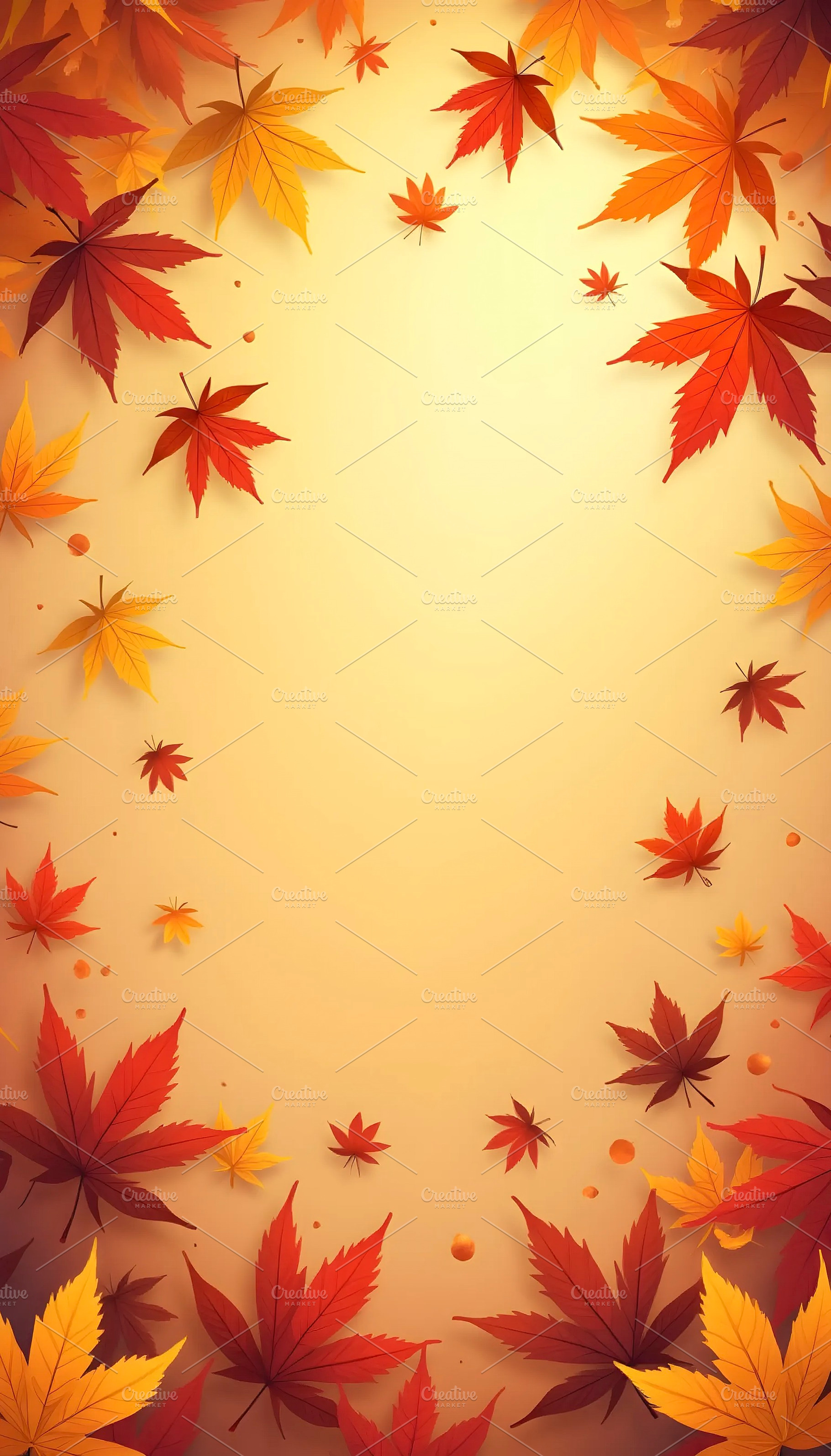 Autumn Leaf Background – HD, a Photo by LOGOCREATIVE