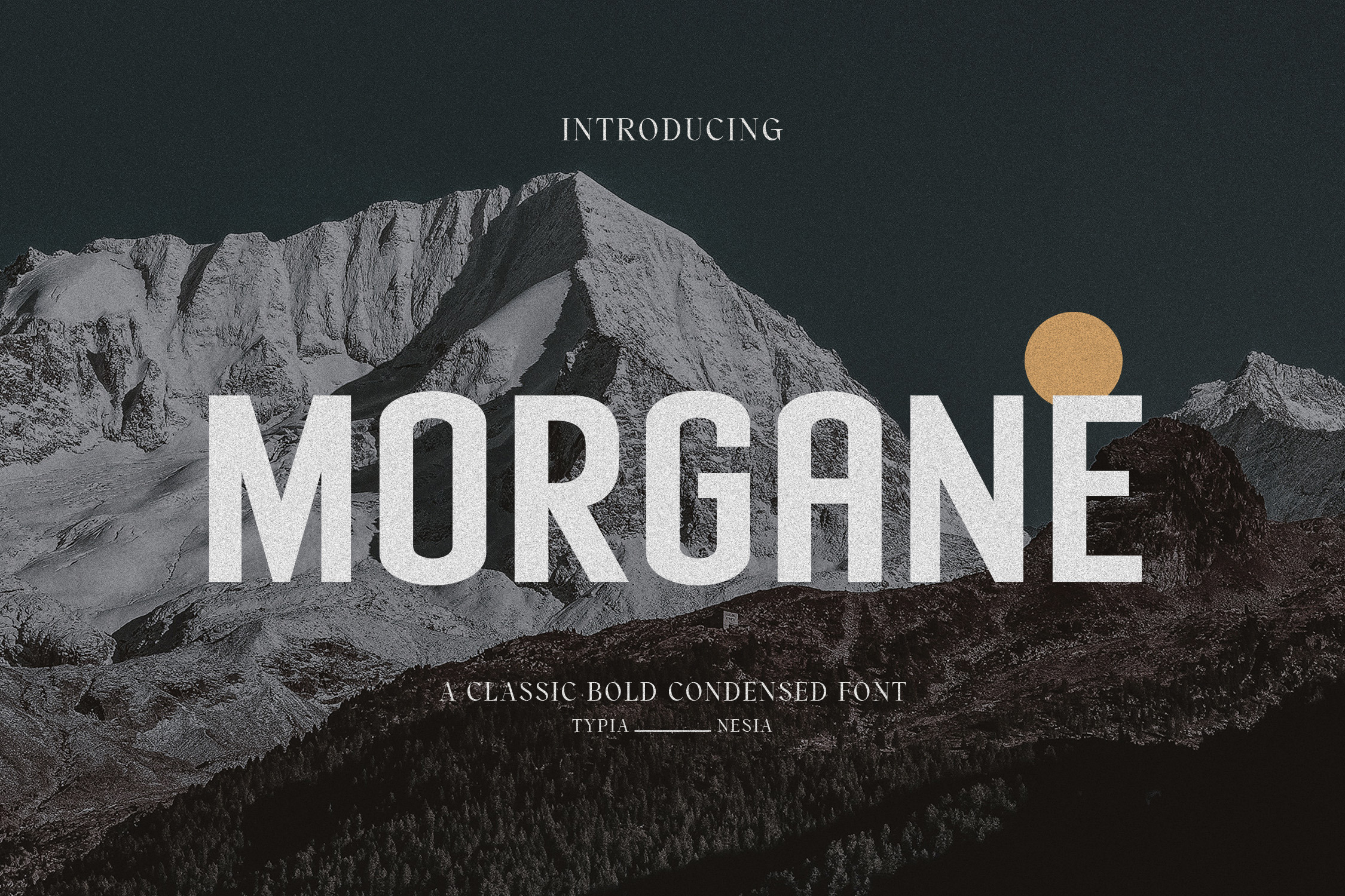 Morgane Retro Sans, a Sans Serif Font by Typia Nesia