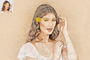 Fine Art Sketch Drawing Action, an Action Add-On by Photoshop Action (Thumbnail 5 of 10)