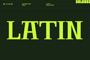 c-latin display type, a Serif Font by Colosse Foundry (Thumbnail 1 of 7)