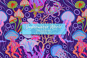 Undersea world, a Pattern Graphic by Andre_Eva (Thumbnail 1 of 7)