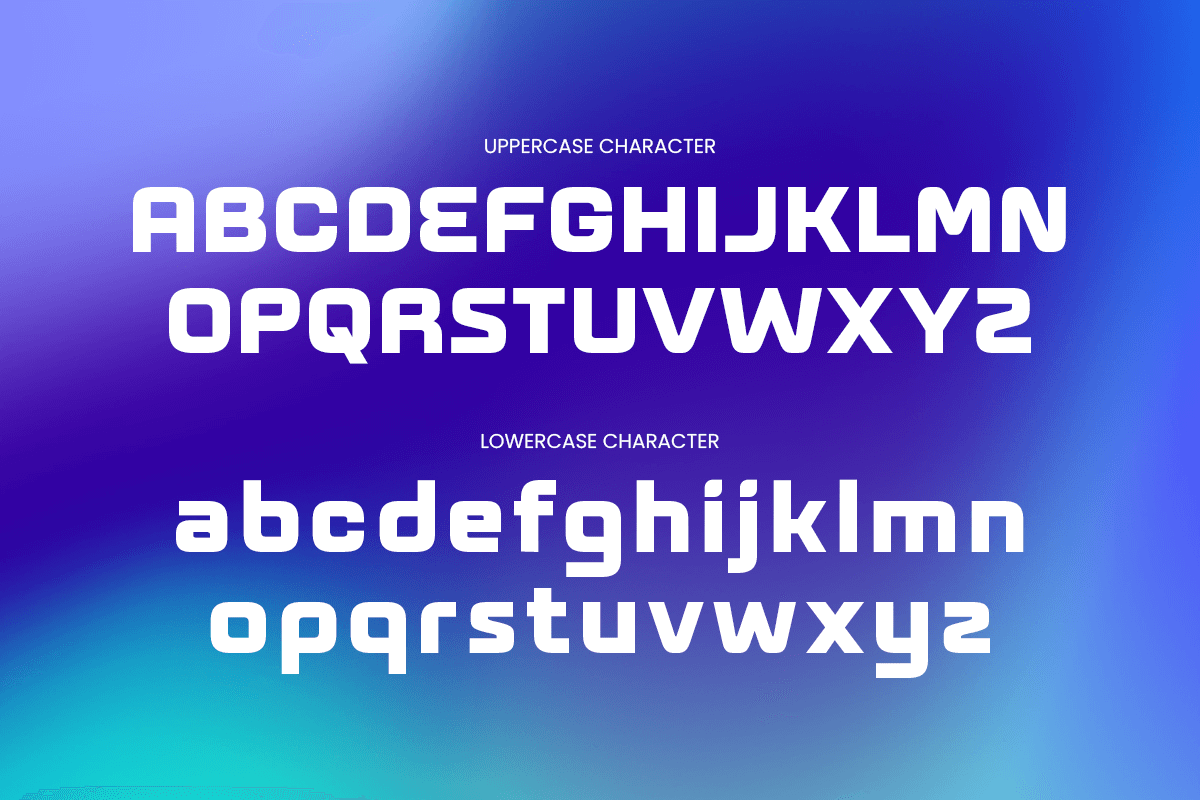 Backer - Modern Technology Logo Font, a Sans Serif Font by TokoPress (Photo 10 of 12)