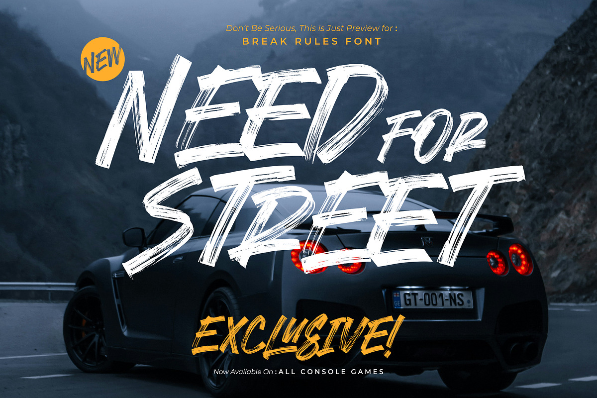 Break Rules, a Handwritten Font by agnyhasyastudio (Photo 7 of 13)