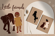 Little friends. Kids collection, an Animal Illustration by EasyArt (Thumbnail 1 of 10)