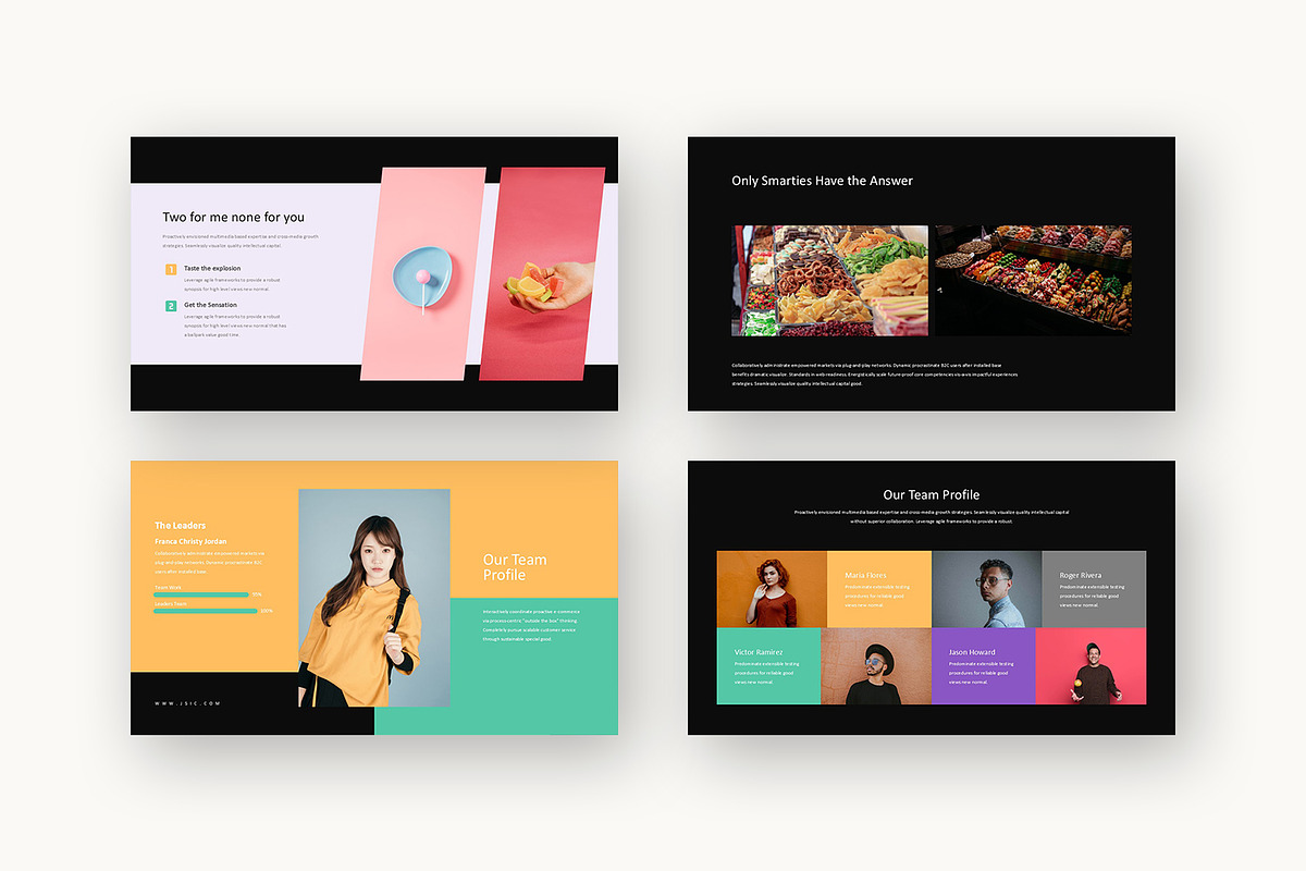 Jsic : Candy Brand Keynote, a Presentation Template by Punkl Camp (Photo 12 of 16)
