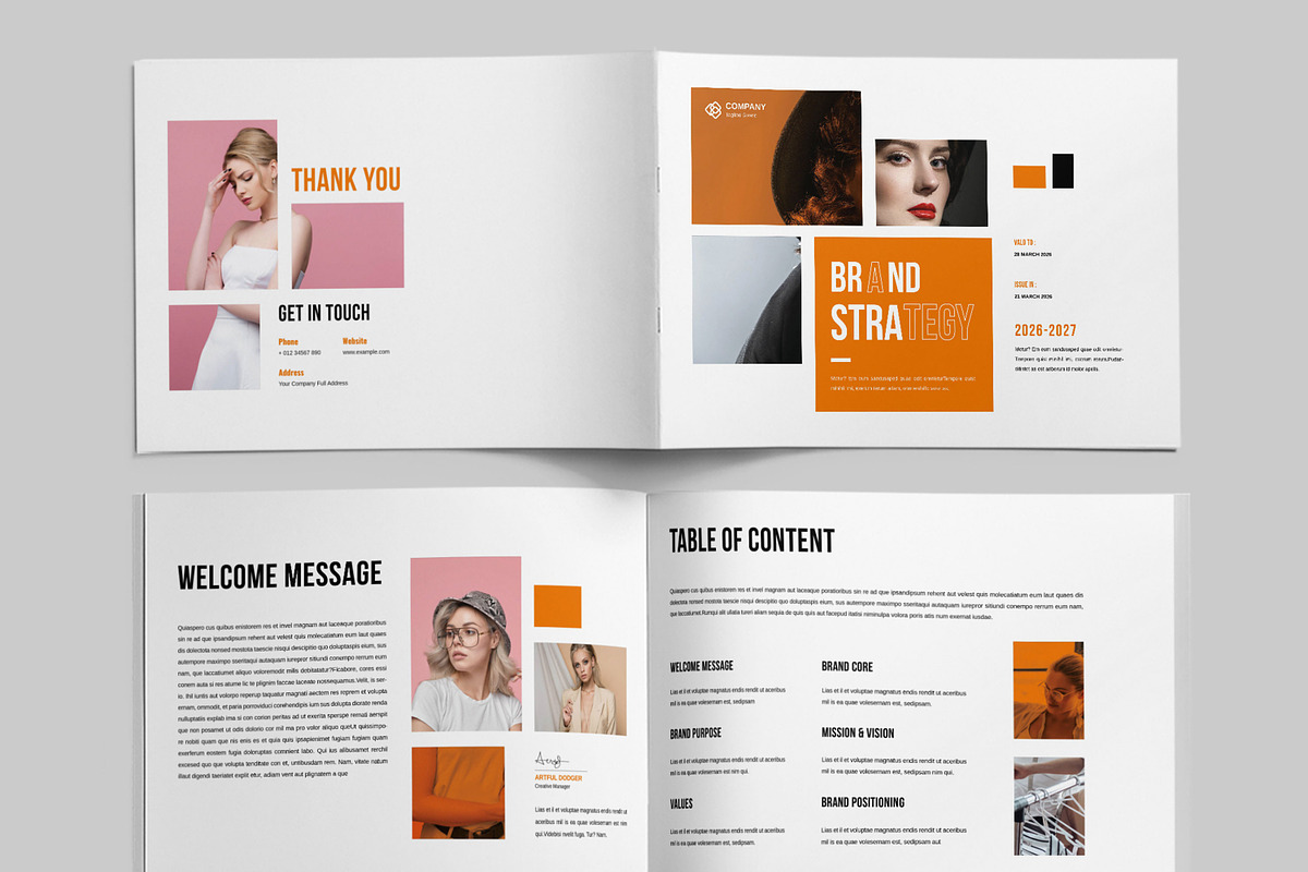 Brand Strategy Template Design, a Brochure Template by ContestDesign (Photo 2 of 5)