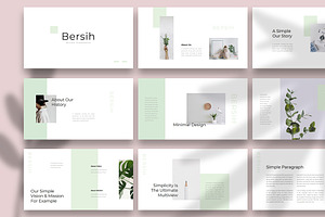 Bersih Minimalist PowerPoint