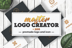 Logo Creator - geometric minimal kit