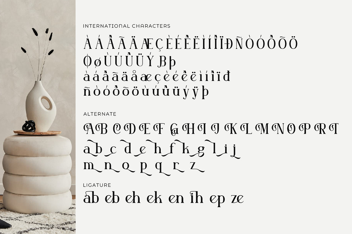 Azekna - Modern Serif Font, a Serif Font by Rishsketch (Photo 14 of 15)