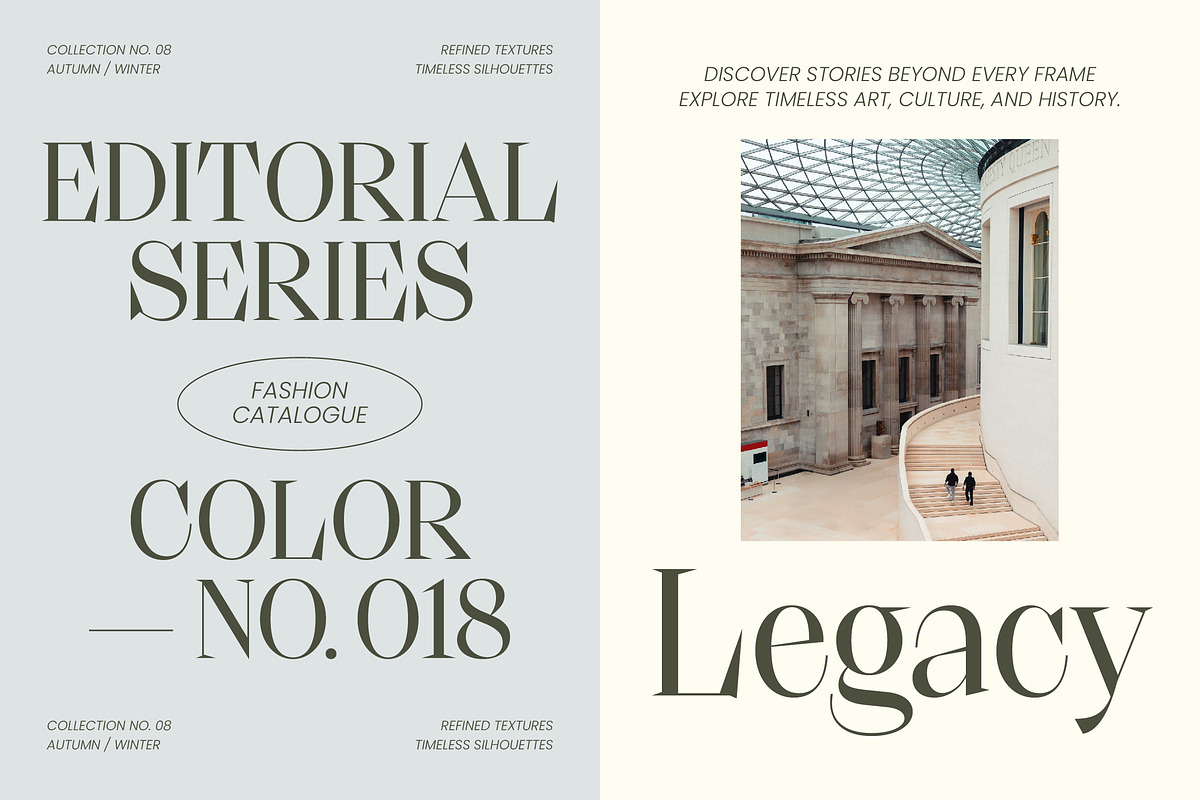 Clayze High Contrast Editorial Serif, a Serif Font by AmorfaType (Photo 5 of 8)
