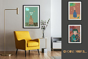 Abstract Seamless Patterns & Shapes, an Illustration by watercolor kamill (Thumbnail 6 of 12)