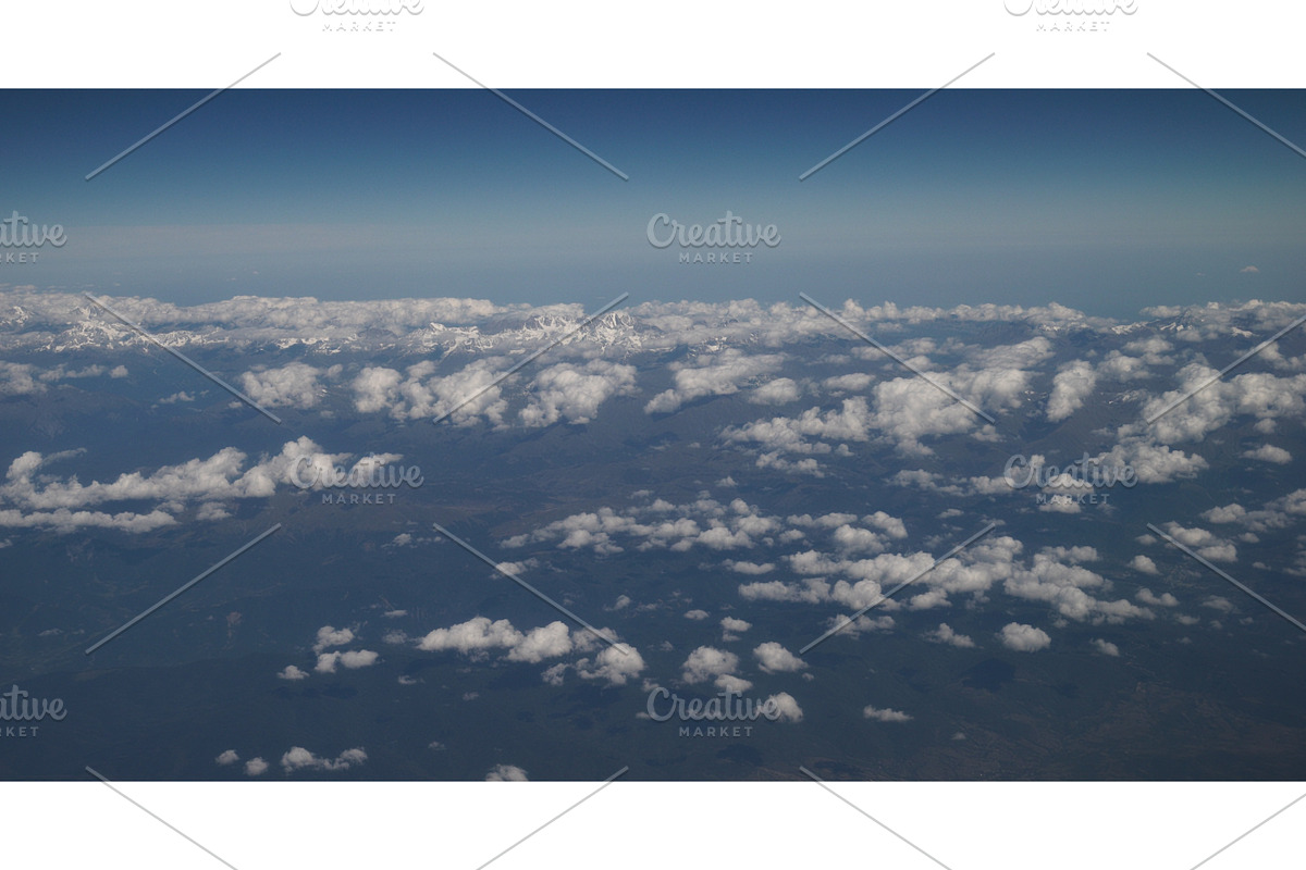 View From Airplane Window On Snow, a Graphic by Our Amazing World (Photo 1 of 2)