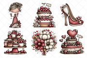 Watercolor New Year Clipart, an Illustration by SinaCreation (Thumbnail 4 of 8)