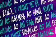 Offstages - Strong Brush Script, a Script Font by Gassstype (Thumbnail 4 of 8)
