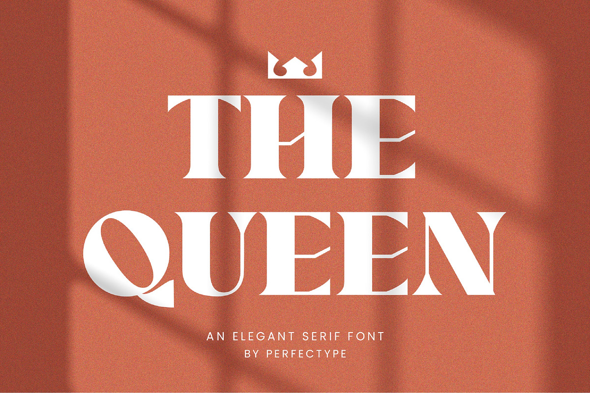The Queen Elegant Serif Font Typefac, a Serif Font by Perfectype (Photo 1 of 6)
