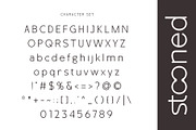 Stooned - Minimalist Sans Serif, a Sans Serif Font by Muflieart (Thumbnail 9 of 10)
