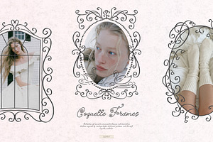 100 Coquette Frames Collection, an Object Graphic by Feelsoul