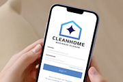 Clean Home Company Logo, a Branding & Logo Template by Design_Planet (Thumbnail 4 of 4)