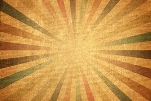 sun burst retro background
