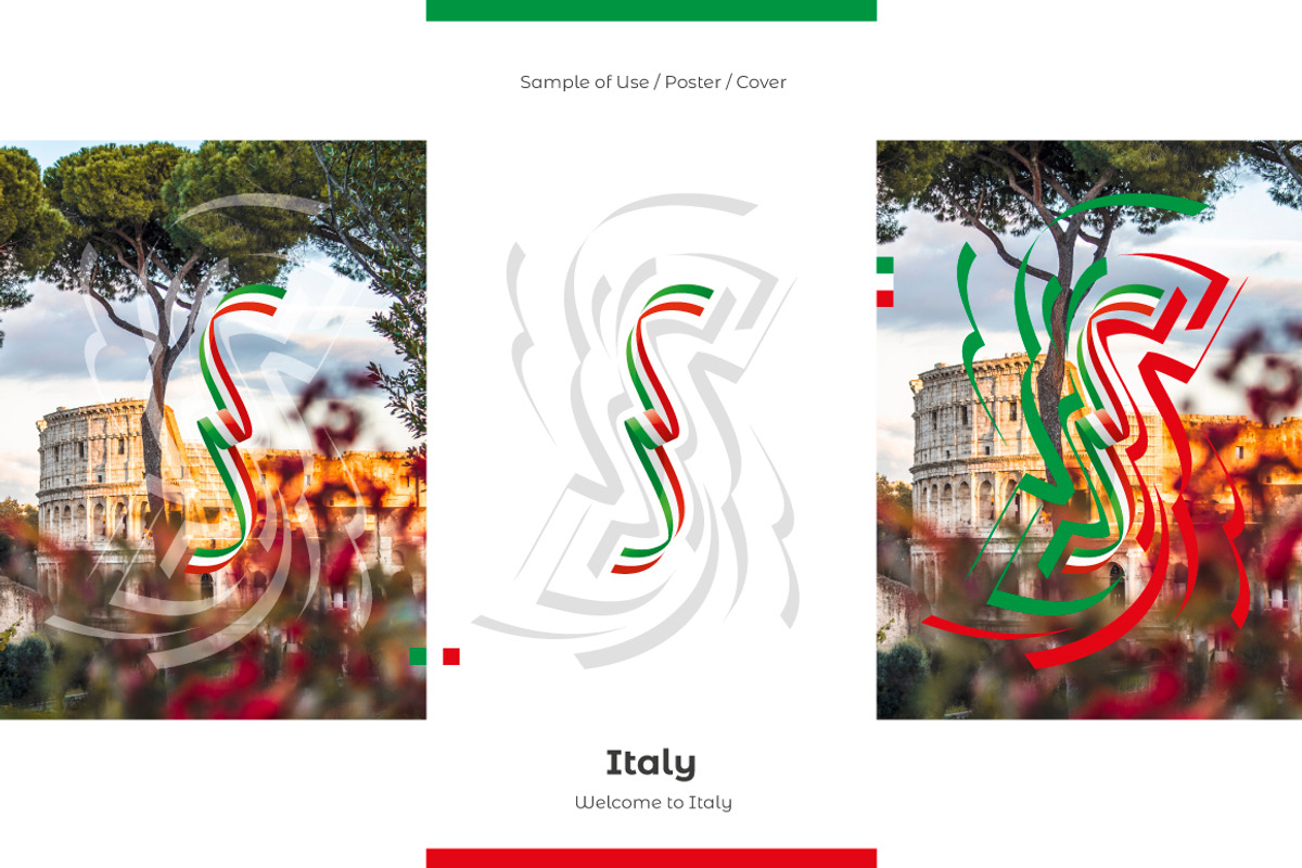 Italy flag ribbon vector, a Templates & Theme by Simbos (Photo 3 of 9)