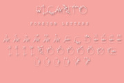 PICANTO Floral Font ( ALL CAPS ), a Font by Digital Hustler (Thumbnail 3 of 9)