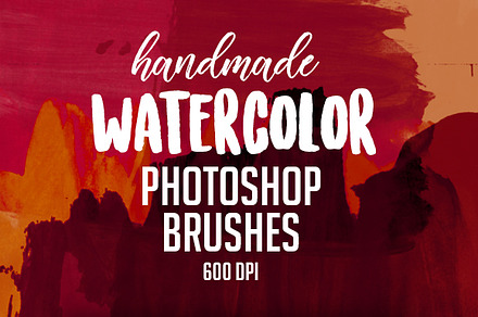 Watercolor Photoshop Brushes