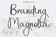 Branding Magnolia, a Handwritten Font by FreshTypeINK (Thumbnail 1 of 8)