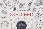 Ratatouille Sketched, a Food Illustration by Creative Veila (Thumbnail 1 of 16)