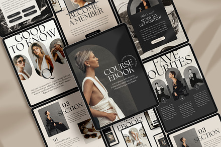 Life Coach Ebook Template CANVA, a Magazine Template by Studio Loire