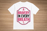 Breast cancer awareness T-shirt, an Object Graphic by hafijul (Thumbnail 1 of 3)