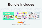SALE Instagram BUNDLE | Canva & PS, a Social Media Template by BigWeek (Thumbnail 2 of 12)