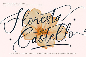 Floresta Castello Beautiful Script