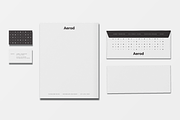 Minimal Black and White Brand Kit, a Stationery Template by Viaduc (Thumbnail 3 of 5)