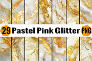 Pastel Pink Glitter Background, a Decorative Illustration by SVGArt (Thumbnail 1 of 3)