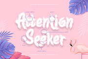 Heatware Flaming Advertisement Font, a Font by MikroType Std (Thumbnail 6 of 9)