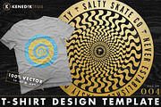T-Shirt Design Template 004, an Object Graphic by KENEDIK DESIGN STUDIO (Thumbnail 1 of 4)