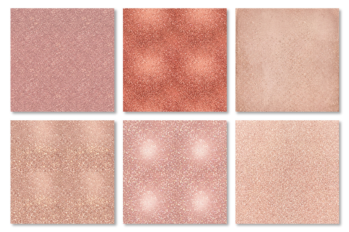 Rose Gold Glitter Texture Paper, a Texture Graphic by Dream Creation (Photo 4 of 5)