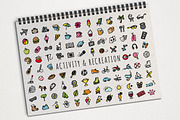 Activity & Recreation Icons Clipart, an Icon by Lemonade Pixel (Thumbnail 7 of 7)