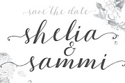 Bebby Script, a Script Font by Genesis Lab (Thumbnail 2 of 4)