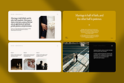 Fontaine Wedding Portfolio Powerpoin, a Presentation Template by Unich Design Bureau (Thumbnail 6 of 7)