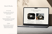 Canva Website For Coaches, a Landing Page Template by GlamWebDesigns (Thumbnail 5 of 6)