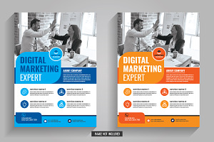 Corporate business promotion flyer, a Flyer Template by Tanuart
