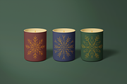 Snowflakes - line art illustrations, an Illustration by Anna.Klets (Thumbnail 10 of 10)